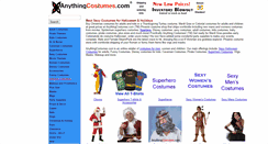 Desktop Screenshot of anythingcostumes.com